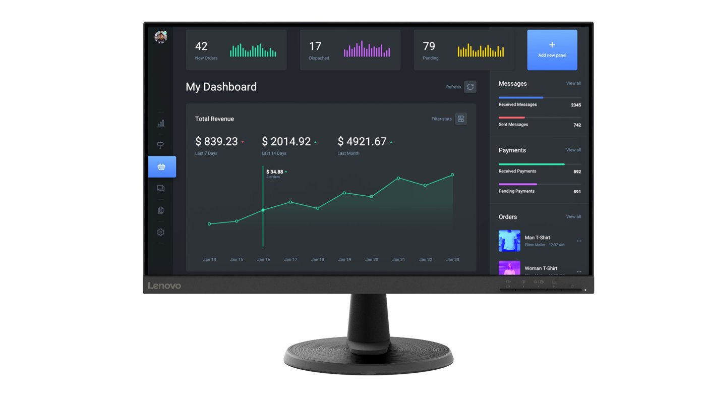Monitor Lenovo C 24-40 23,8" FHD